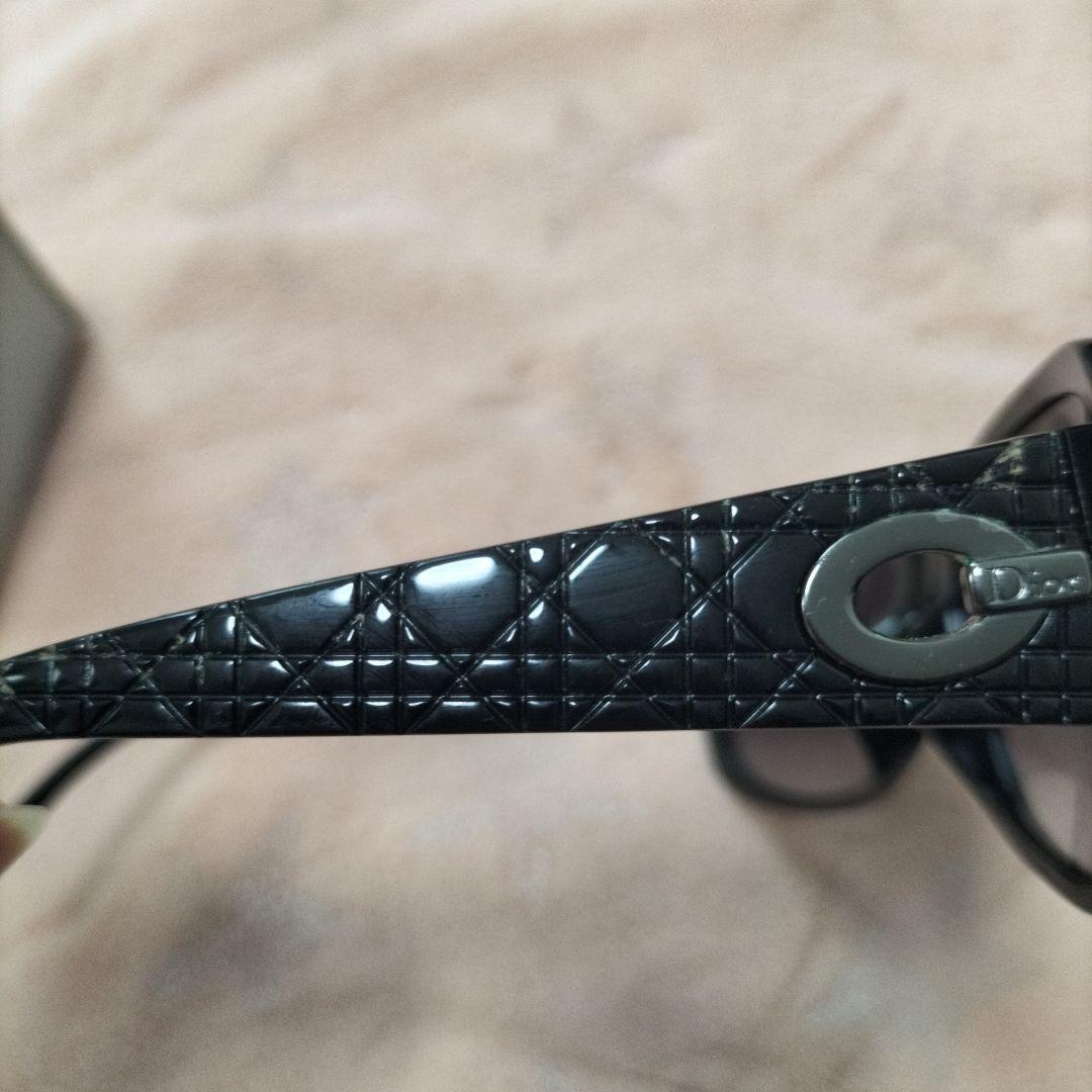 Dior　カナージュ　ブラック　キルティング　　　サングラス ディオール