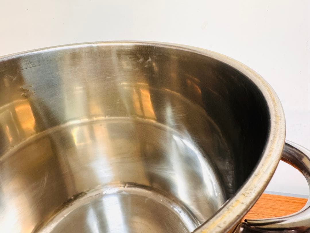 業務用 寸胴鍋 40cm 約48L SUS316 蓋付き ステンレス