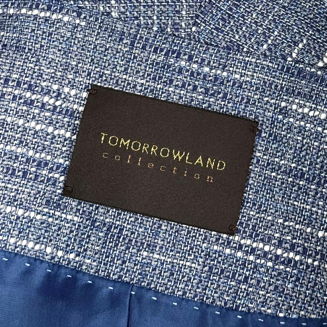 【25SS】 トゥモローランドコレクション ラメツイード クルーネックジャケット