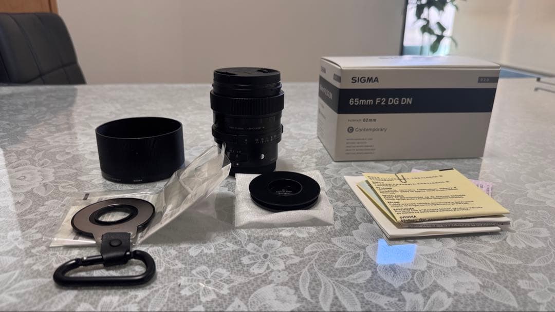 極上品　SIGMA 65mm DG DN 状態良好
