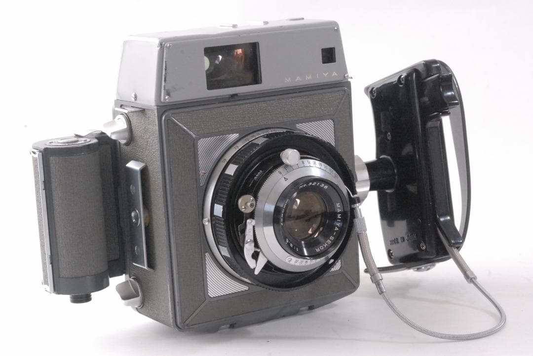 Mamiya 中判カメラ・セコール .90mm・ 6x7フィルムホルダー付き