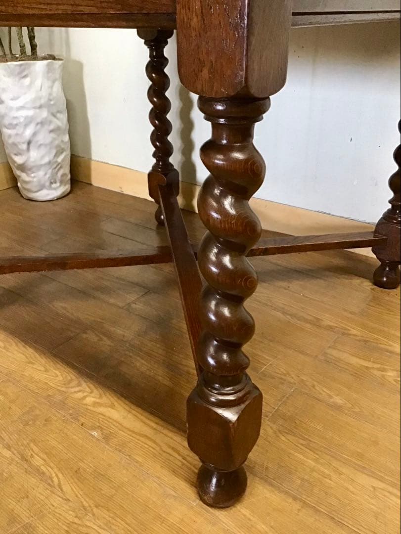 管434☆イギリス製☆ロイズアンティークス☆ドローリーフテーブル