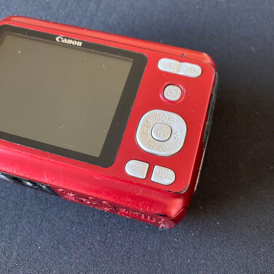 Canon PowerShot A480 レッド CCDセンサー コンデジ