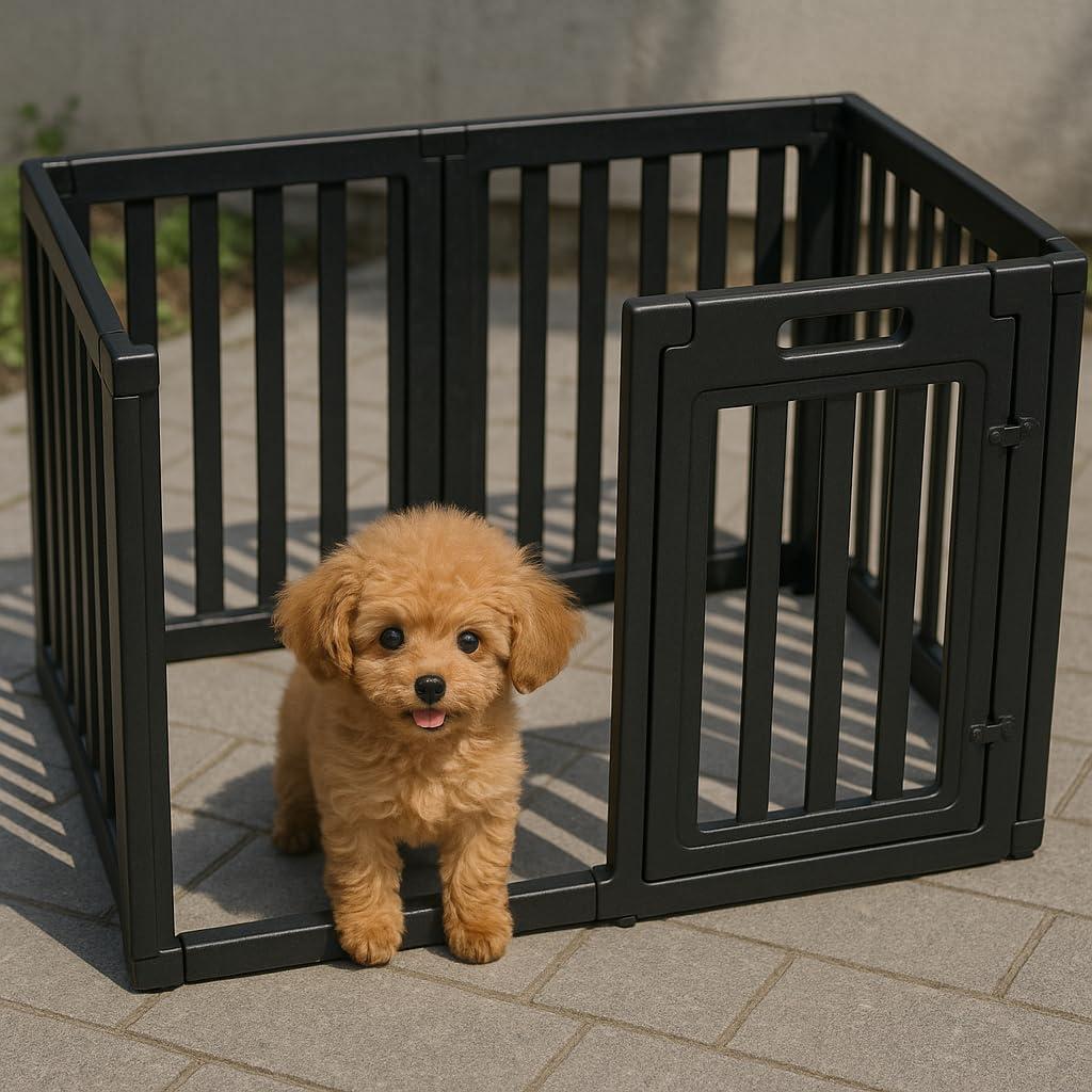 ペットサークル ペットケージ ペットフェンス 犬用 組立工具不要 二重ロック設計