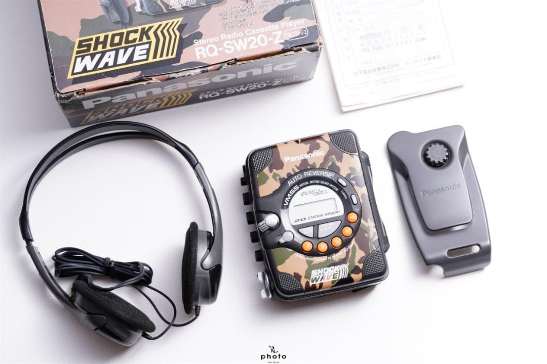 Panasonic SHOCK WAVE カセットプレーヤー RQ-SW20-Z