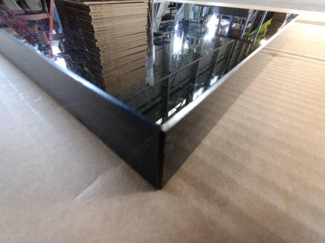 高級 天然黒御影石　オーディオボード●370×300×27●5面磨き【送料無料】