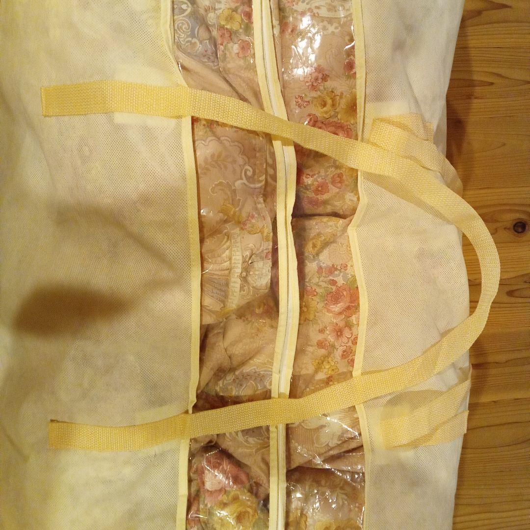 日本製羽毛布団シングル/フランス産ホワイトダックダウン/未使用品/ニューゴールド