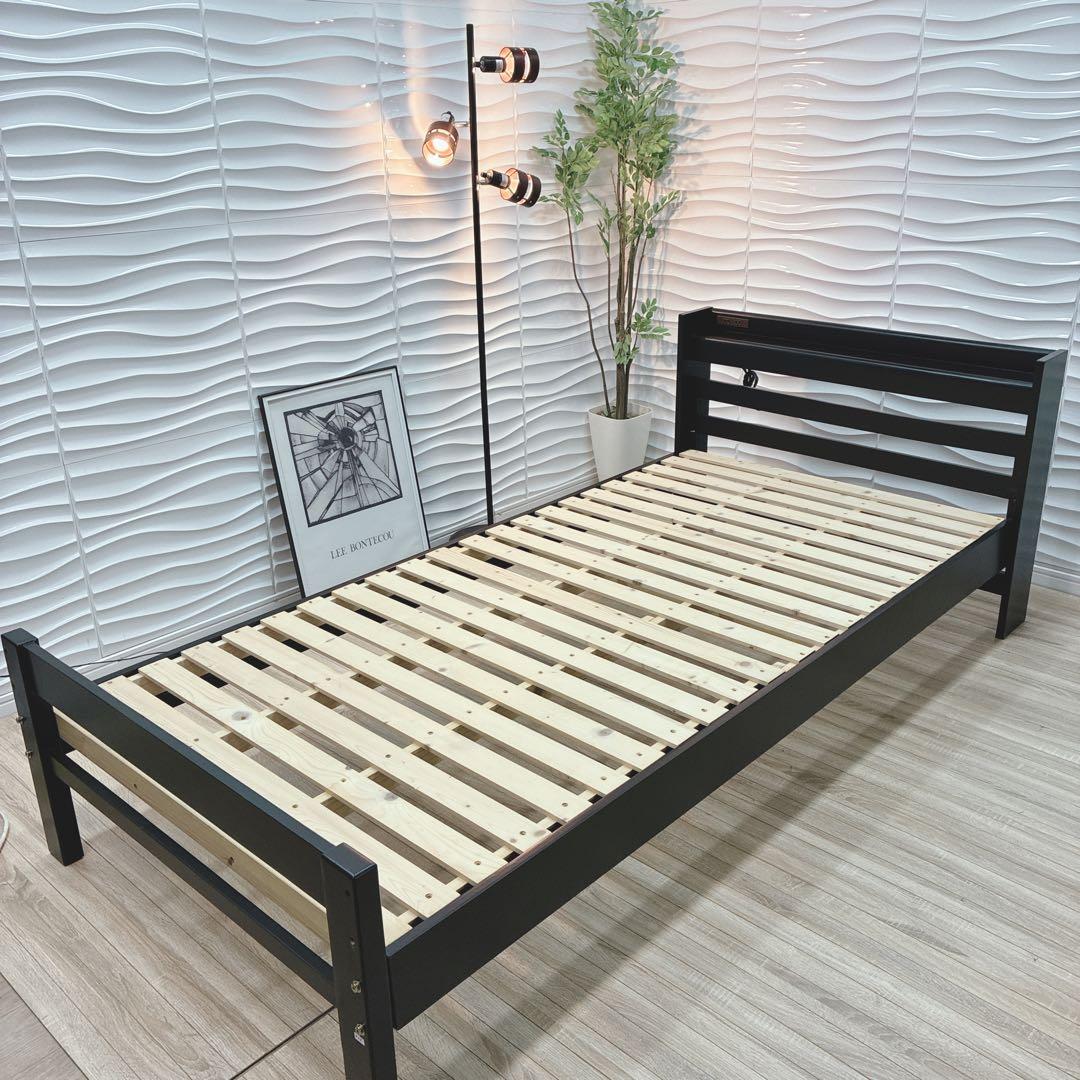 ◇大阪府全域 神戸市 配達料無料！◇すのこベッド◇ベッドフレーム◇シングル◇