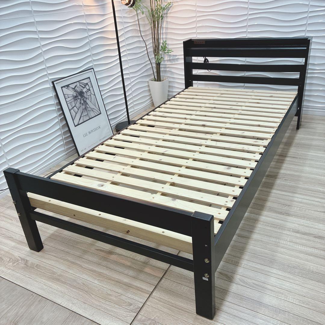 ◇大阪府全域 神戸市 配達料無料！◇すのこベッド◇ベッドフレーム◇シングル◇