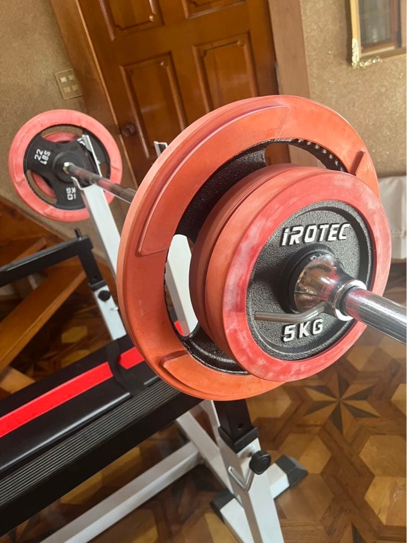 【引き取り限定】iROTECベンチプレスセット