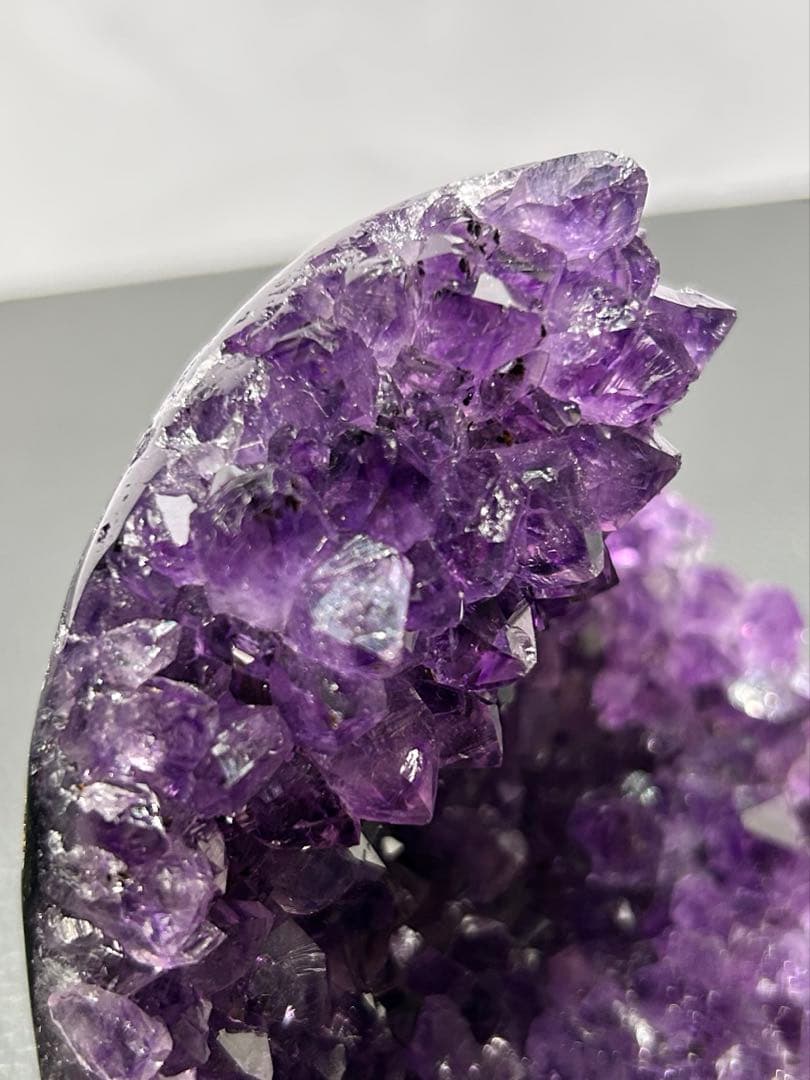 ウルグアイ産 アメジストクラスター 高品質AAA 浄化 天然石 縦横自立可能