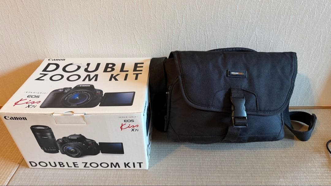 Canon EOS Kiss X7i ダブルズームキット 外部ステレオマイク付き