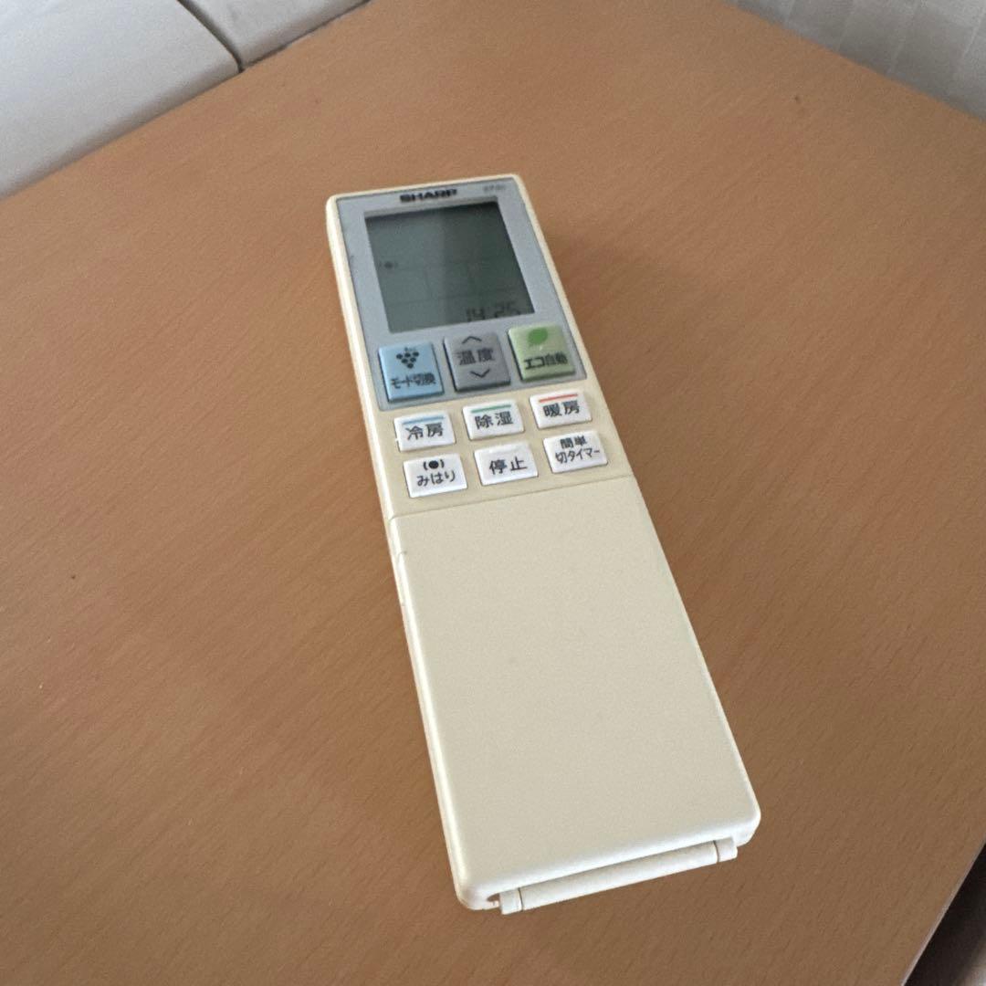 室内機のみ 2016年製 シャープエアコン AC-F28AW リモコン・裏板付き