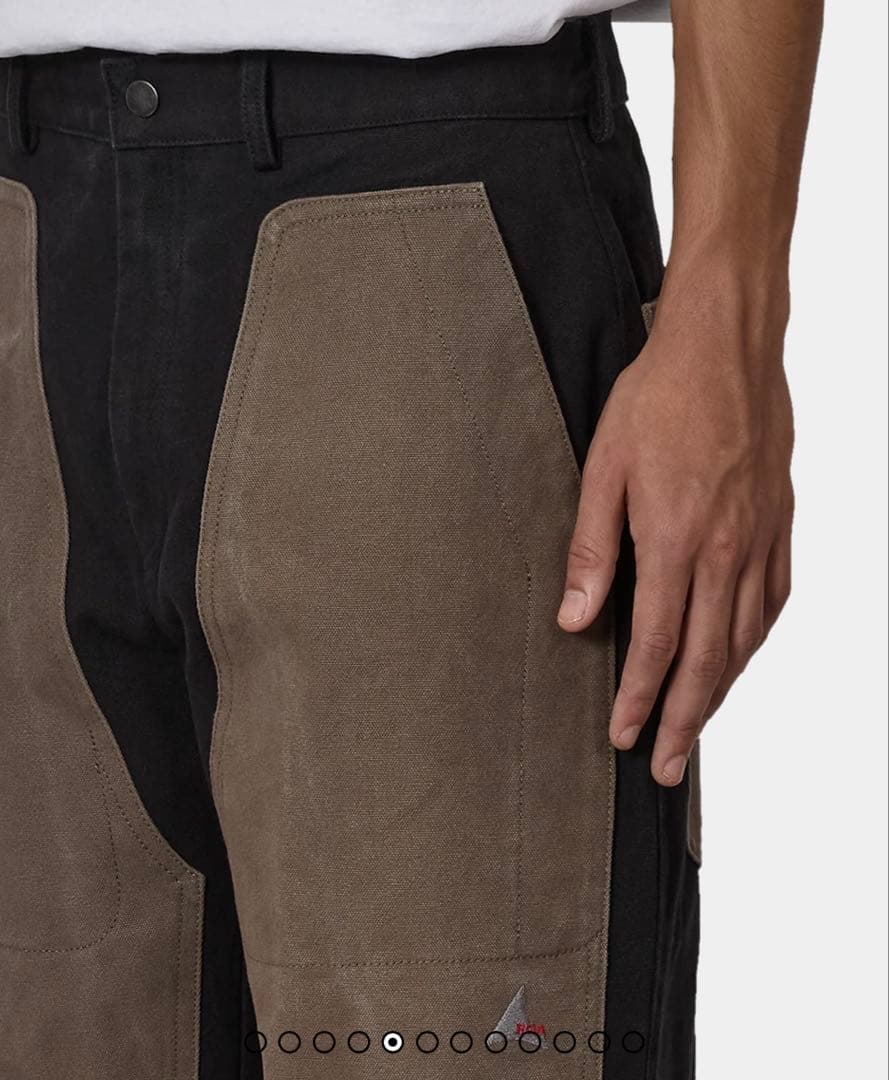 パンツ ROA Fomes Double Knee Washed Canvas Pant