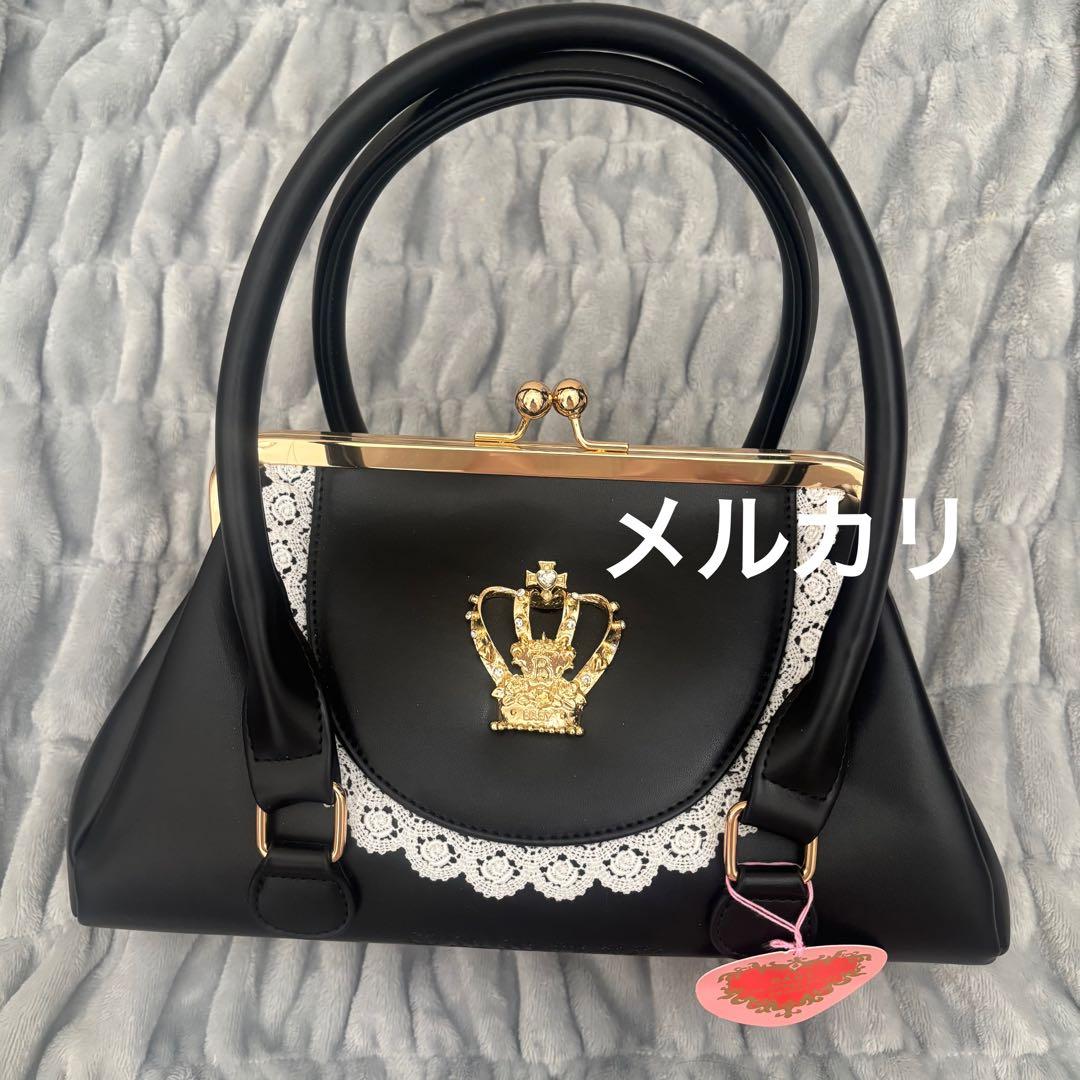 BABY, THE STARS SHINE BRIGHT 王冠がま口Bag