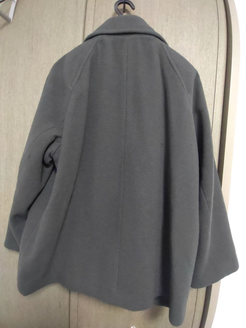 【新品未使用タグ付き】尾州ウールショートPコート