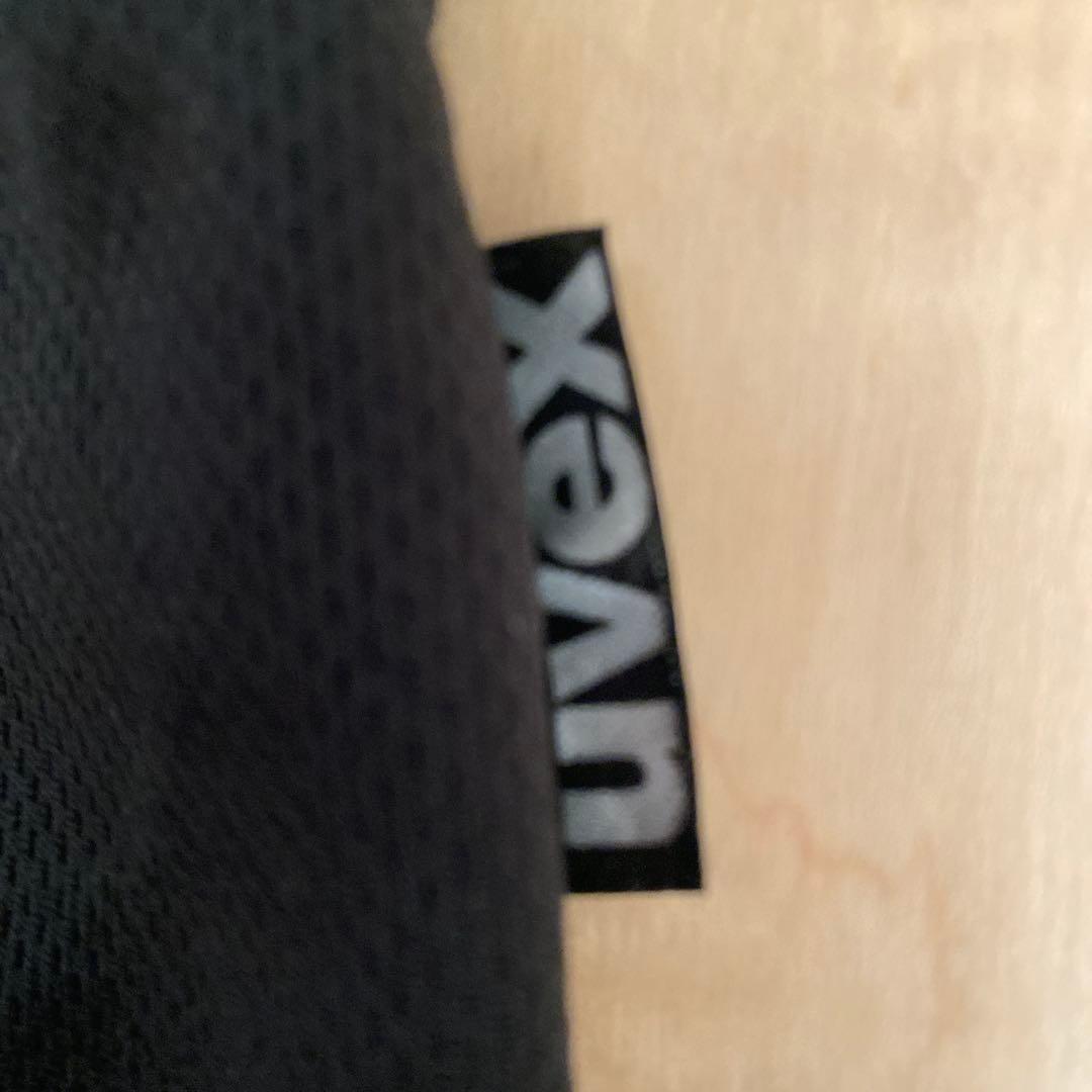 uvex ウベックス ブラックヘルメット オレンジミラー