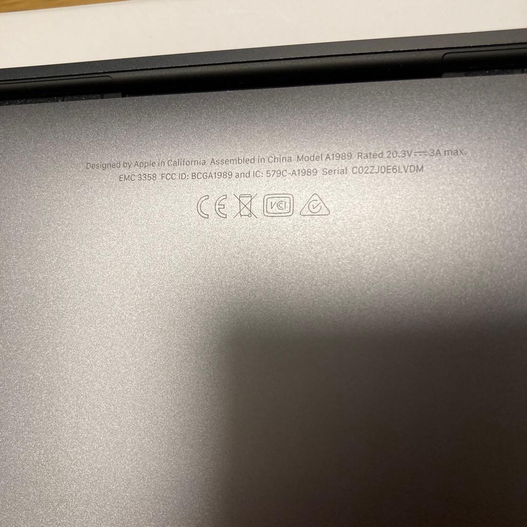 MacBookPro 2019 13インチSSD 512GB 2.8GHz i7