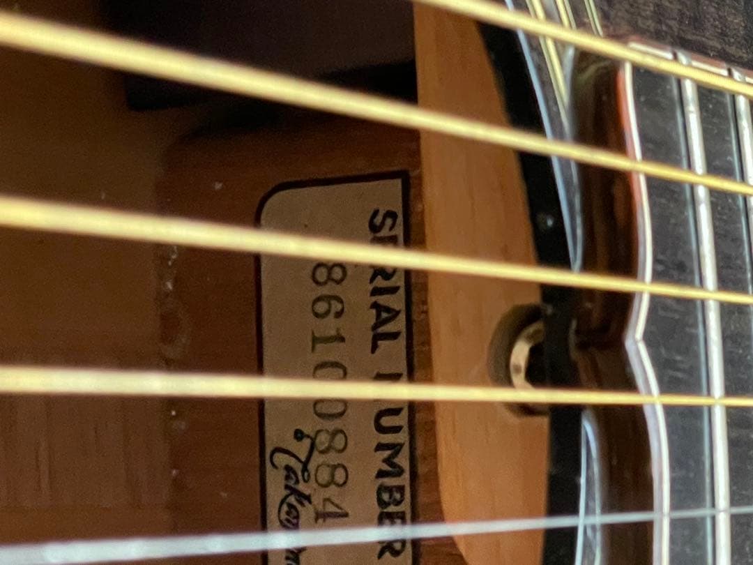 タカミネエレクトリックアコースティックギター 1986年製PT 118-ST