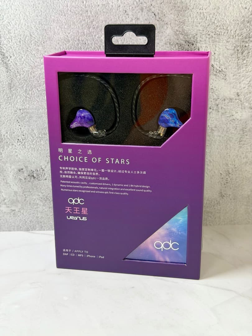 【美品】qdc Uranus 4.4mmバランスケーブル付属