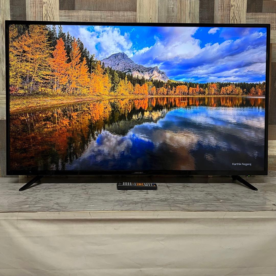 即日受渡❣️全国送料込ジャパンネクスト55V型4K目に優しいブルー軽減スピーカー