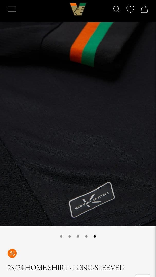 【ヴェネツィアFC】Kappa VeneziaFC 23/24 長袖ユニフォーム