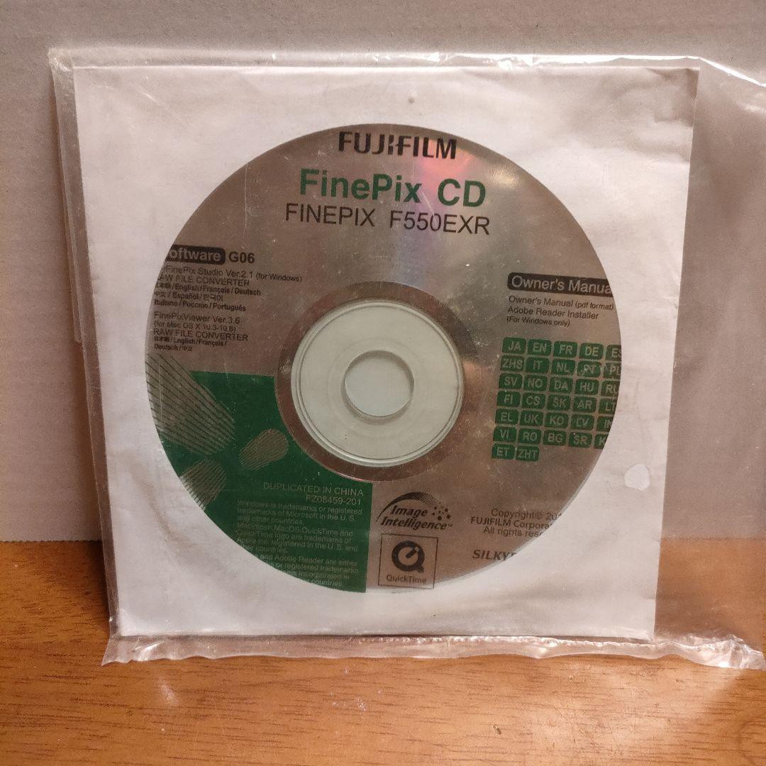 FUJIFILM FINEPIX F550EXR デジカメ SDカード充電器
