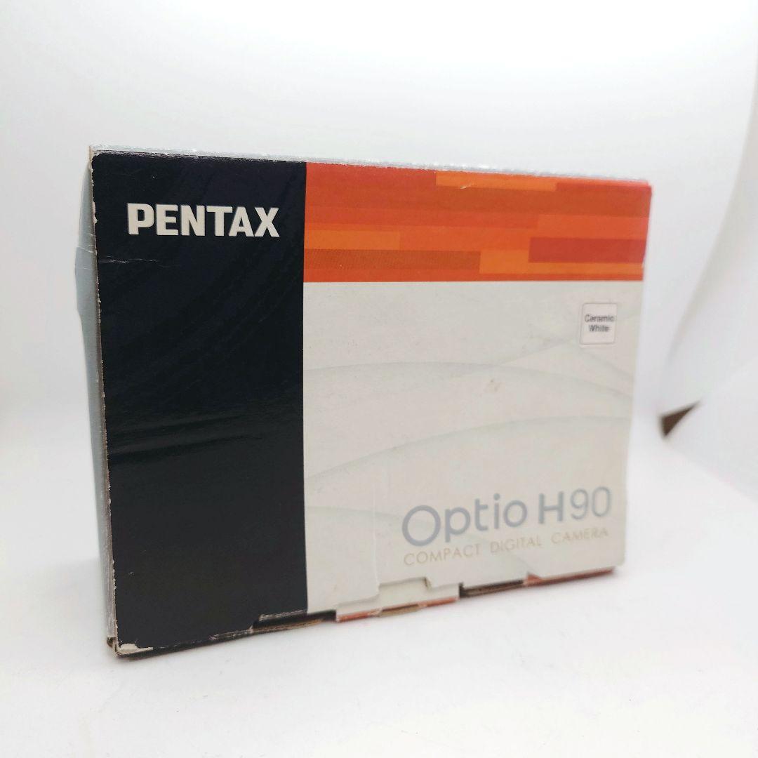 【可愛いすぎるコンデジ】PENTAX optio H90 ホワイト×シルバー