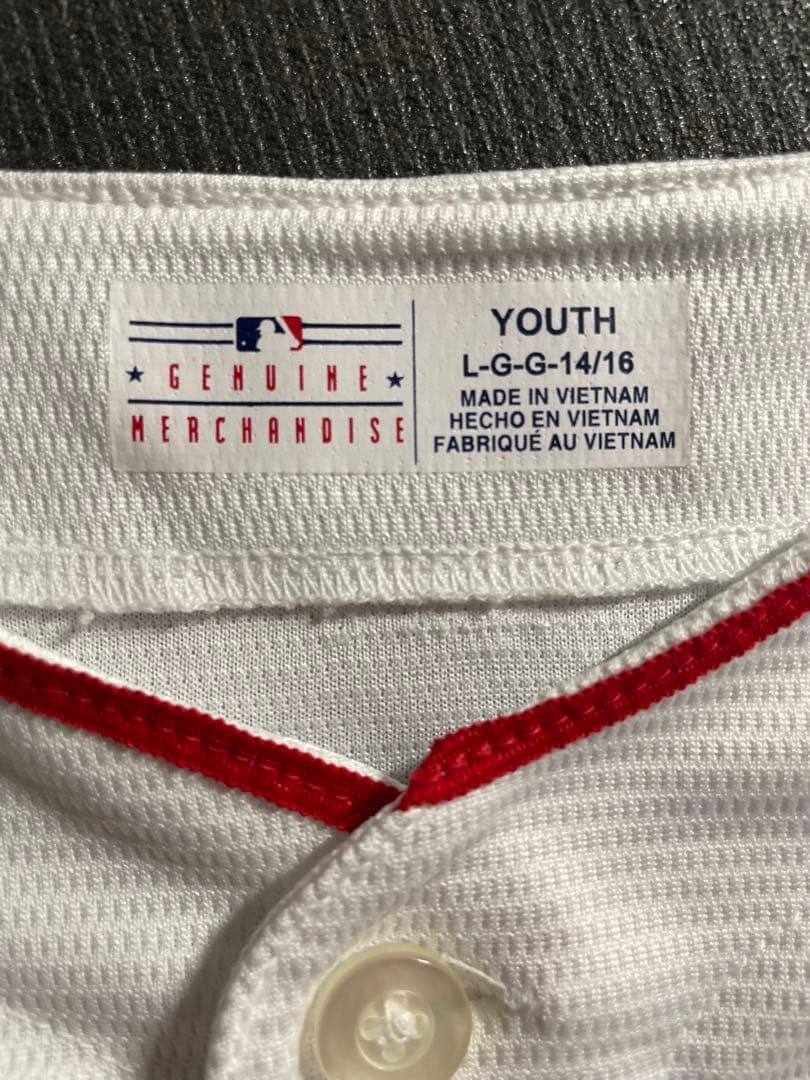 【新品タグ付】大谷翔平 エンゼルス レプリカユニフォーム 17番 ユースL（M）