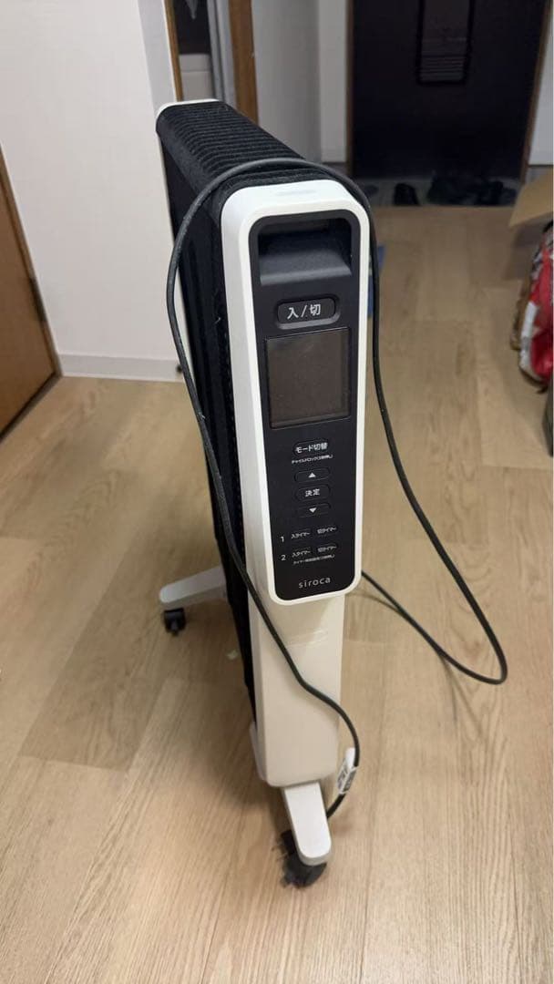 シロカ 遠赤軽量ヒーター ホワイト