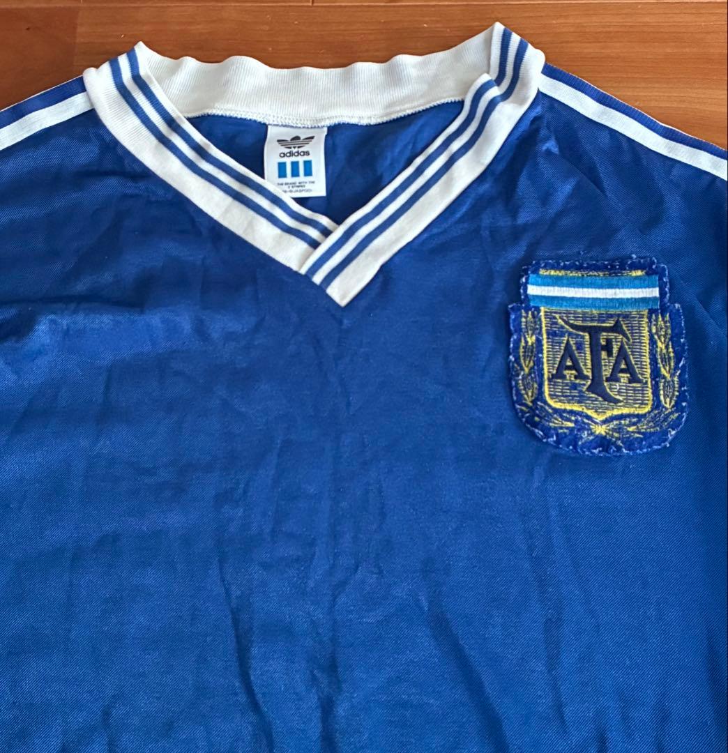 1990年　アルゼンチン代表　addidas アディダス ユニフォーム　XL