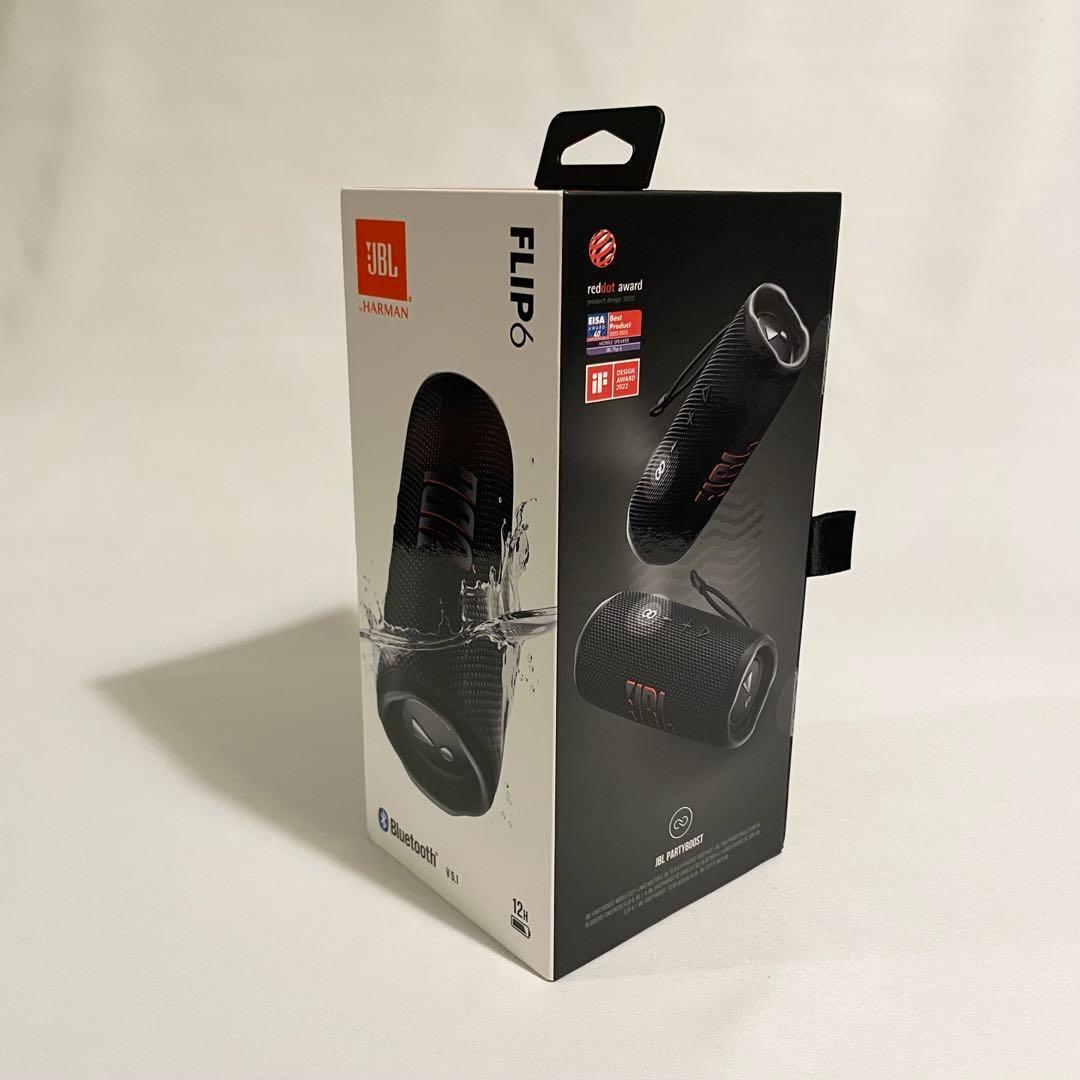JBL FLIP6 ワイヤレススピーカー ブラック