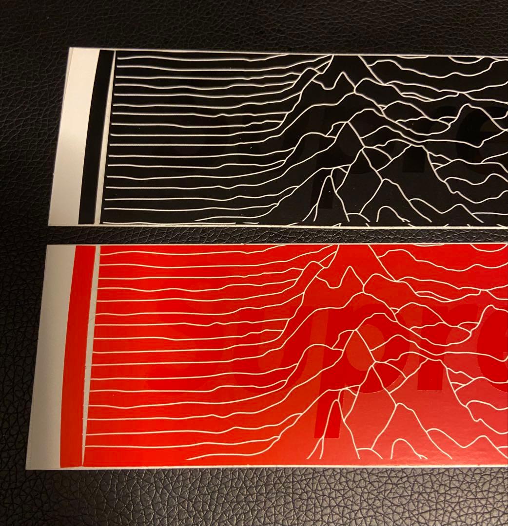 Supreme × Joy Division ステッカー2枚セット