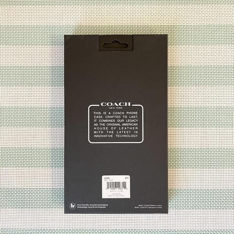 コーチ COACH iPhone13 pro 対応ケース KHAKI MULTI