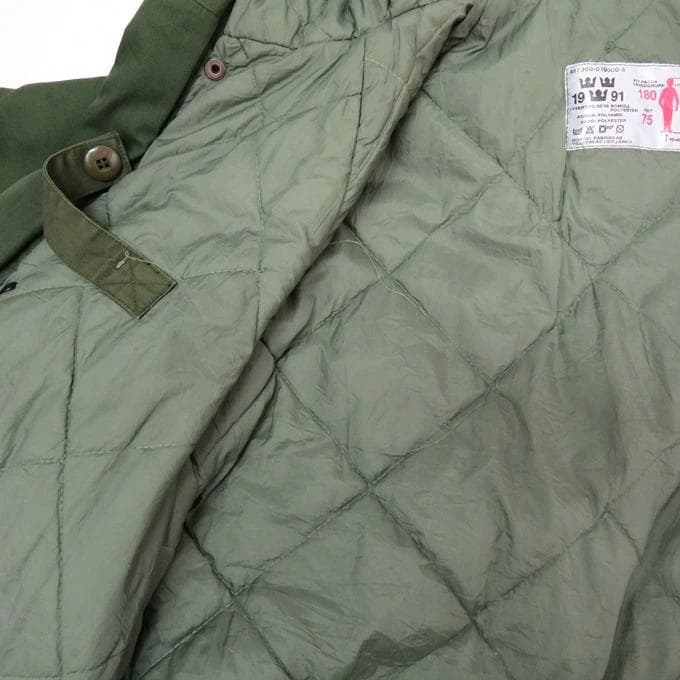スウェーデン軍 M-90 前期型 コールドウェザーパーカー