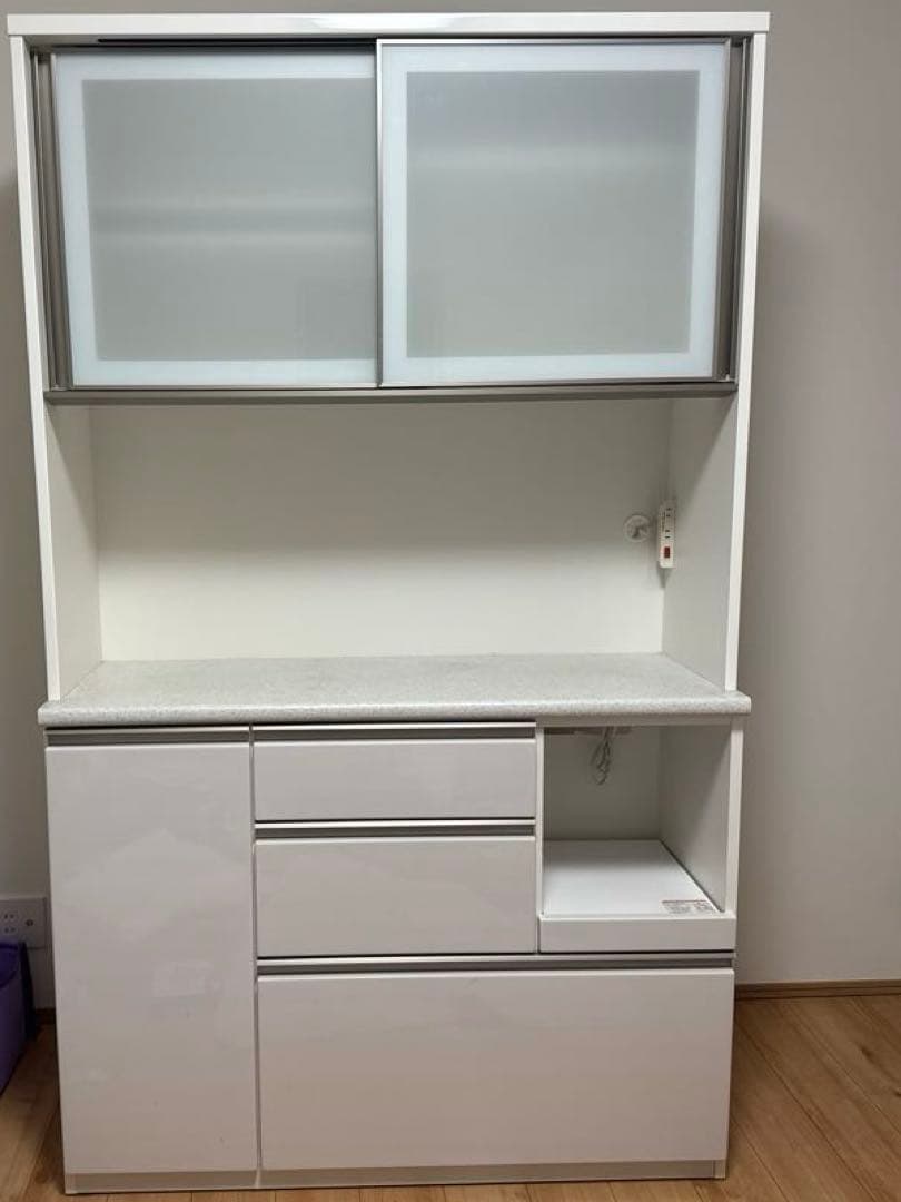 ニトリ　ニトリ　キッチンボード (アルミナ2 120KB WH)