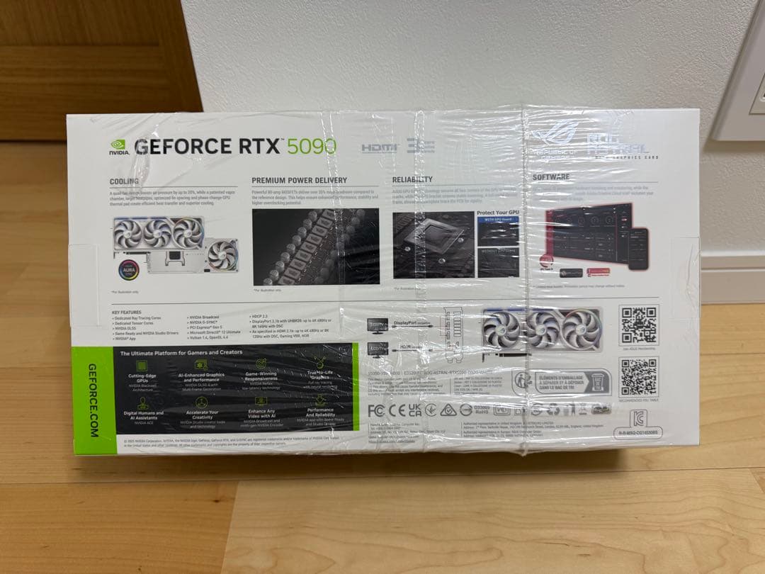 ASUS RTX 5090 ASTRAL WHITE 新品未開封