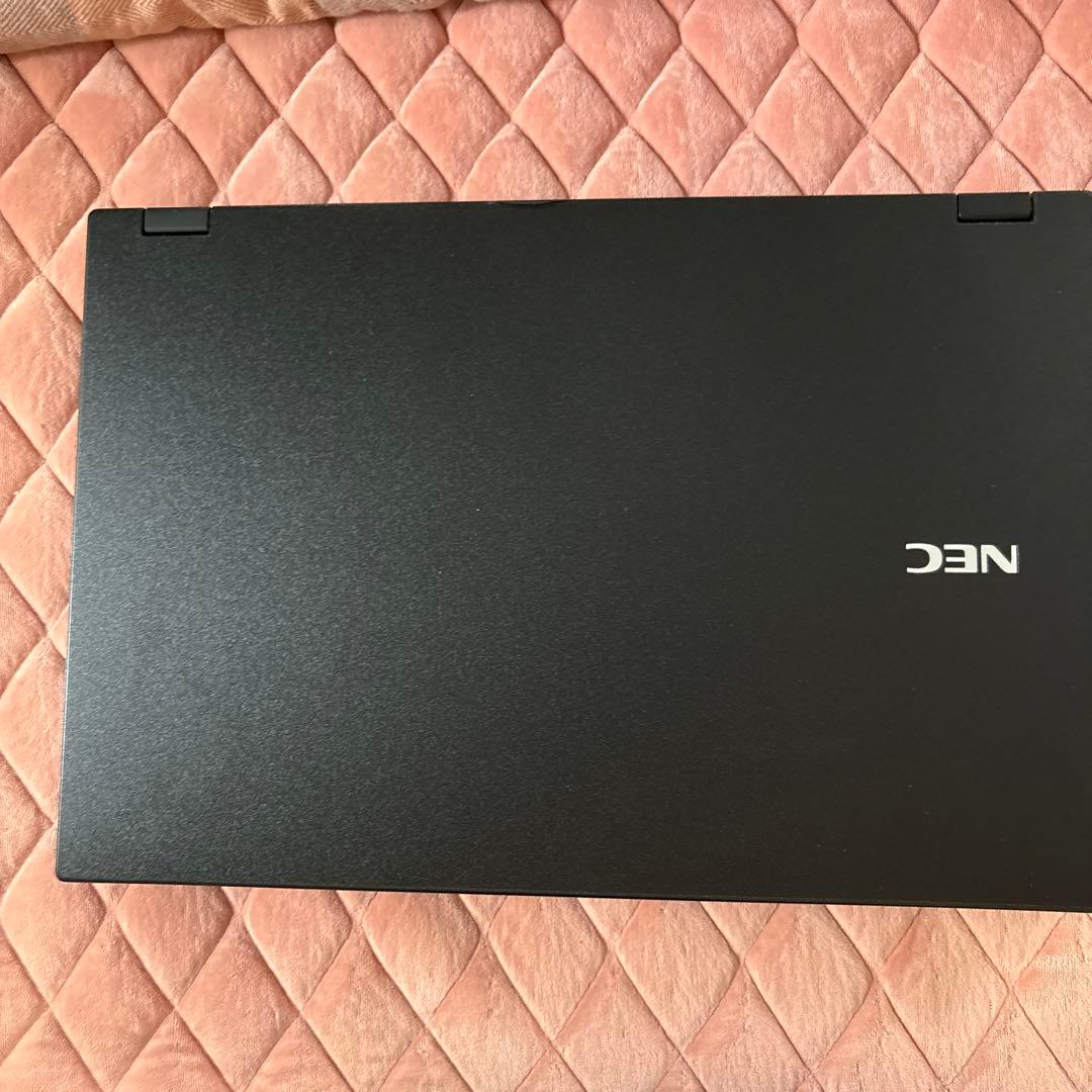 NEC ノートPC ブラック マウス・ACアダプター、（黒のカバン・DVD）付