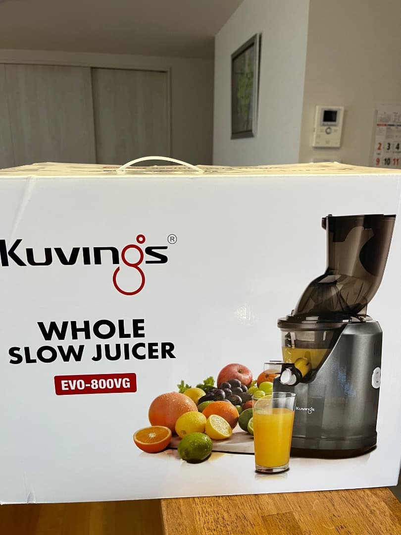 キッチン家電 Kuvins WHOLE SLOW JUICER EVO-800