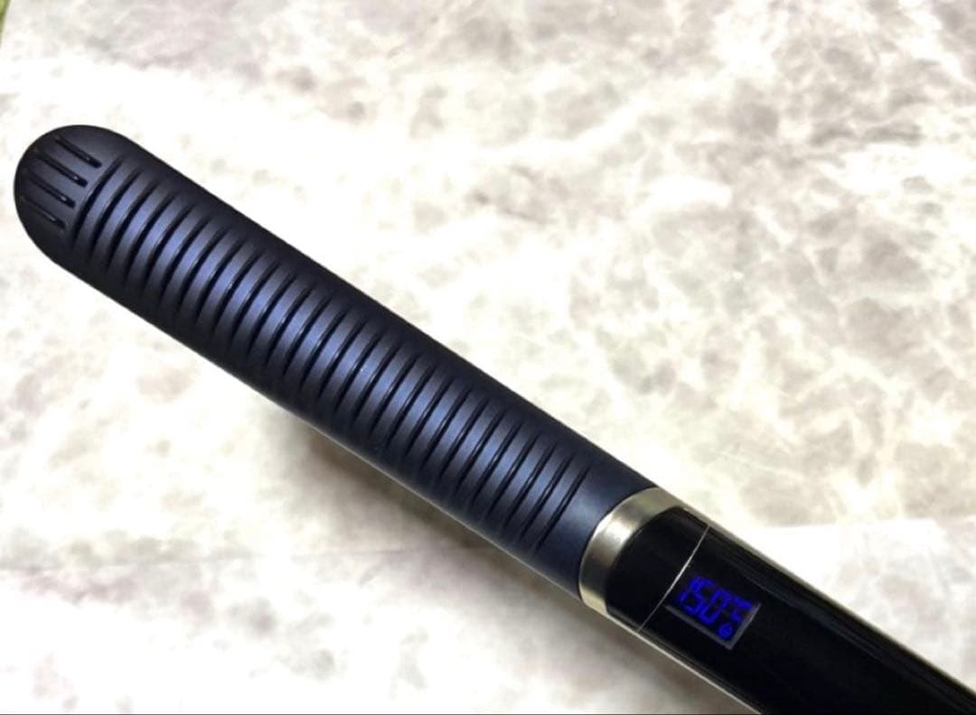 ヤーマン ヘアアイロン ネイビー スムースアイロンフォトイオン YJHB0L