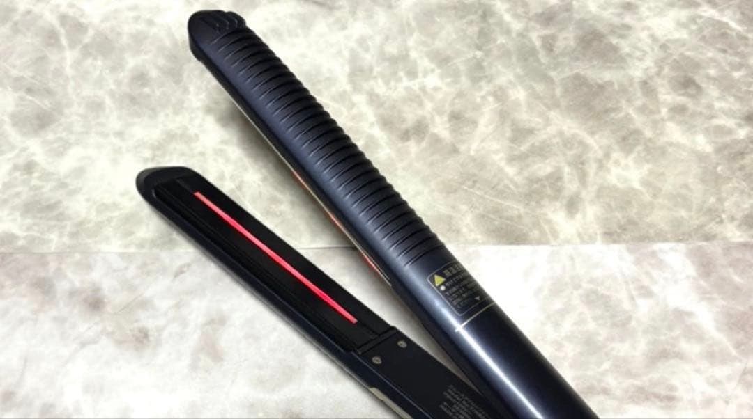 ヤーマン ヘアアイロン ネイビー スムースアイロンフォトイオン YJHB0L