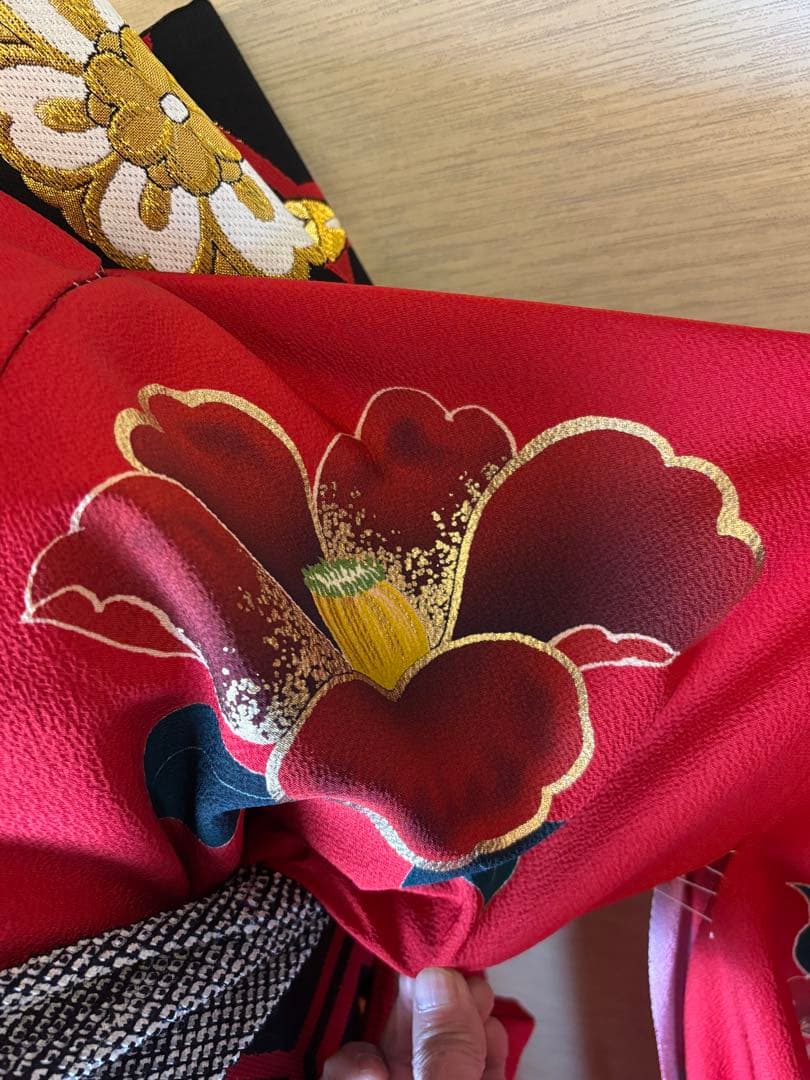 【こりん激安】振袖仕立付きと長襦袢帯〆帯揚げサービス草履バック小物セット