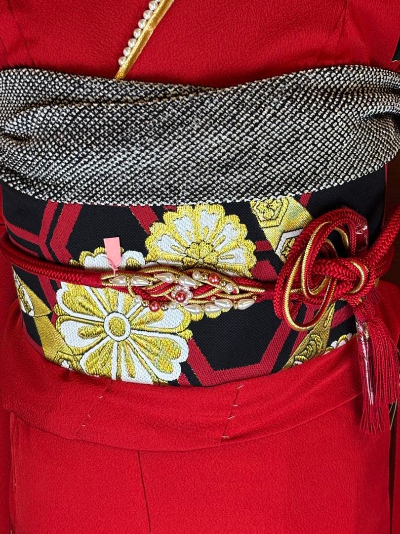 【こりん激安】振袖仕立付きと長襦袢帯〆帯揚げサービス草履バック小物セット