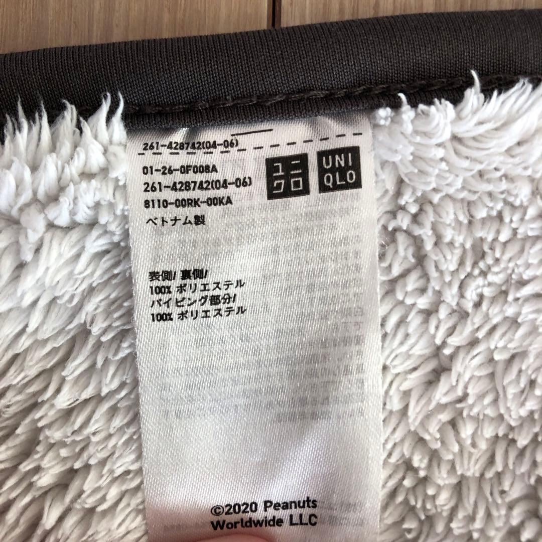 ユニクロ　スヌーピー　フリースリバーシブルブランケット 2枚セット