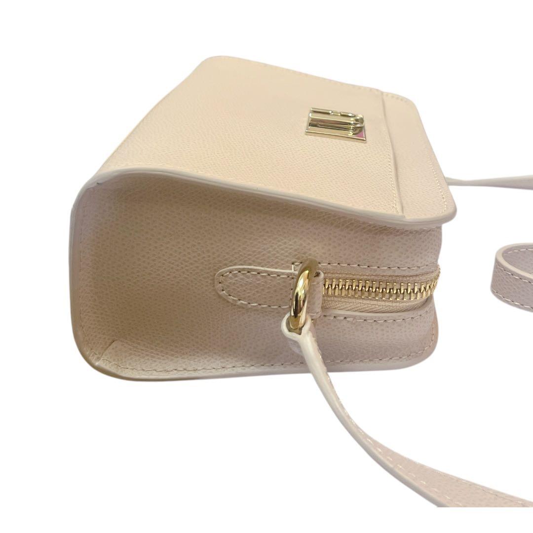 【未使用】フルラ 1927 ミニ クロスボディ ショルダーバッグ アーチロゴ