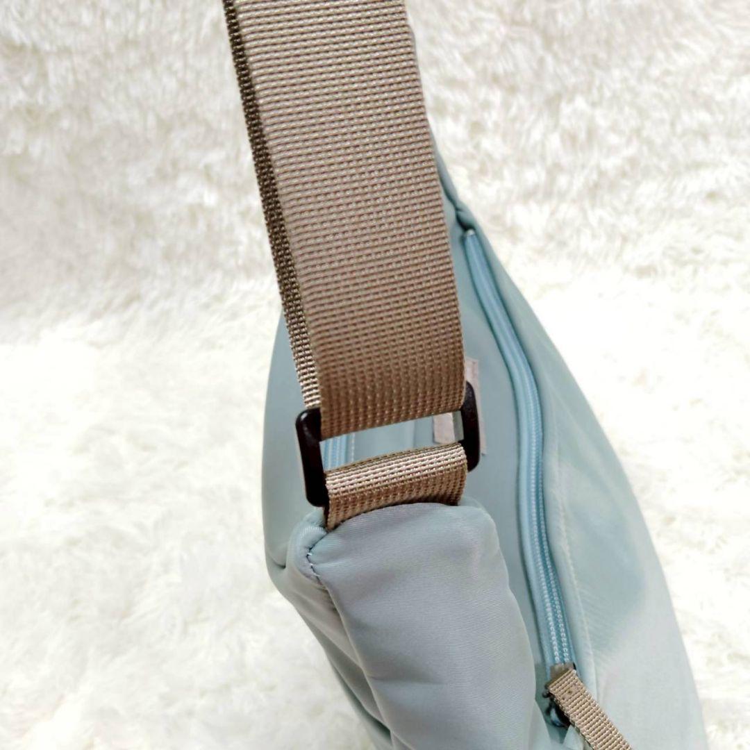 未使用✨ キタムラ ナイロンショルダーバッグ ブルー