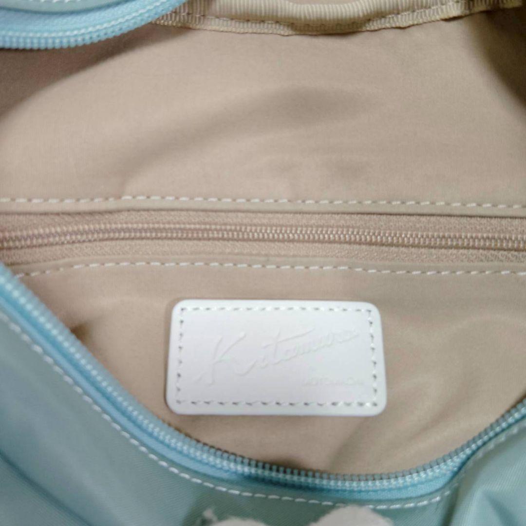 未使用✨ キタムラ ナイロンショルダーバッグ ブルー