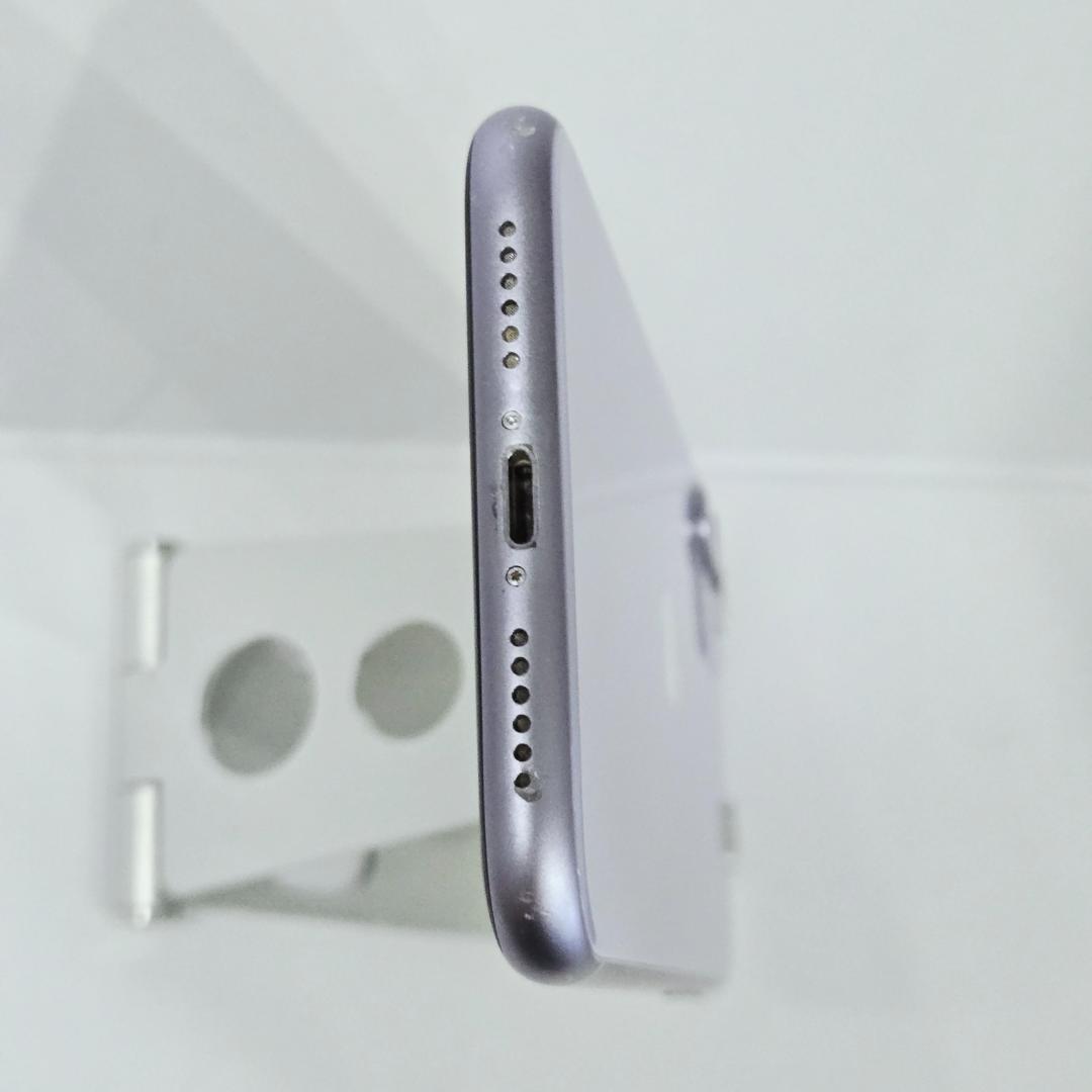 03 iPhone11 パープル SIMフリー 256GB 画面傷なし