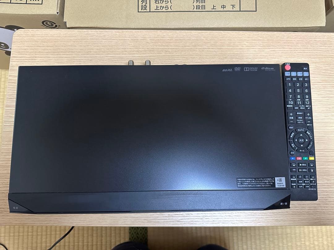 【美品/完働品】SONY ブルーレイレコーダー BDZ-EW1100 付属品付