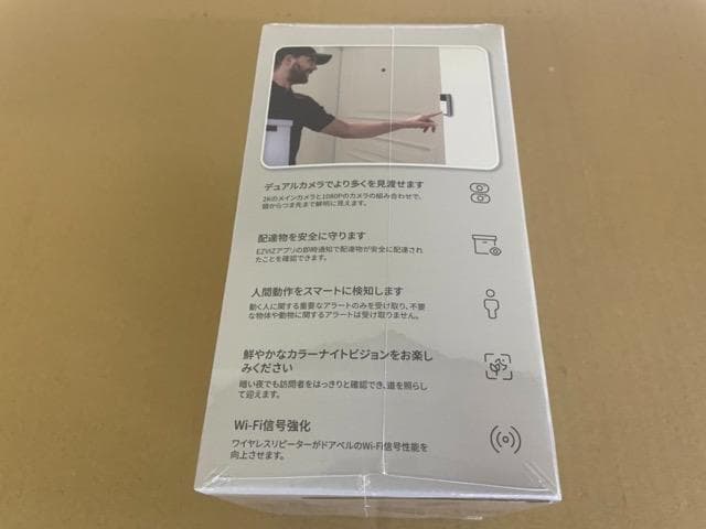 【新品未使用】EZVIZ EP3x ビデオドアベル 2K画質